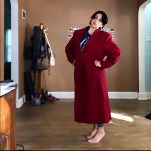 LONDON FOG 💯 wool vintage button down coat